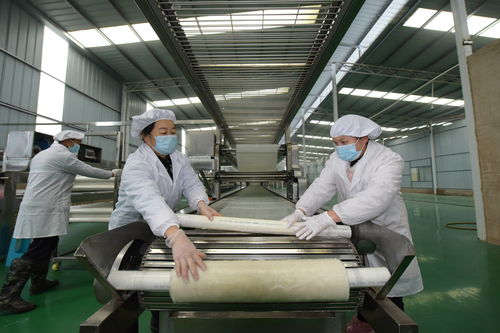 年關(guān)將至 岑鞏特色食品加工忙